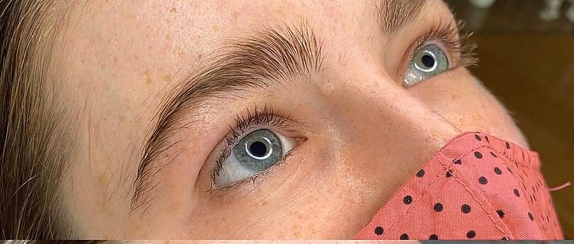 Before — natural brows