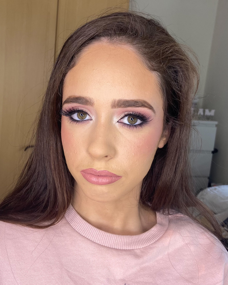 Glamorous evening make-up