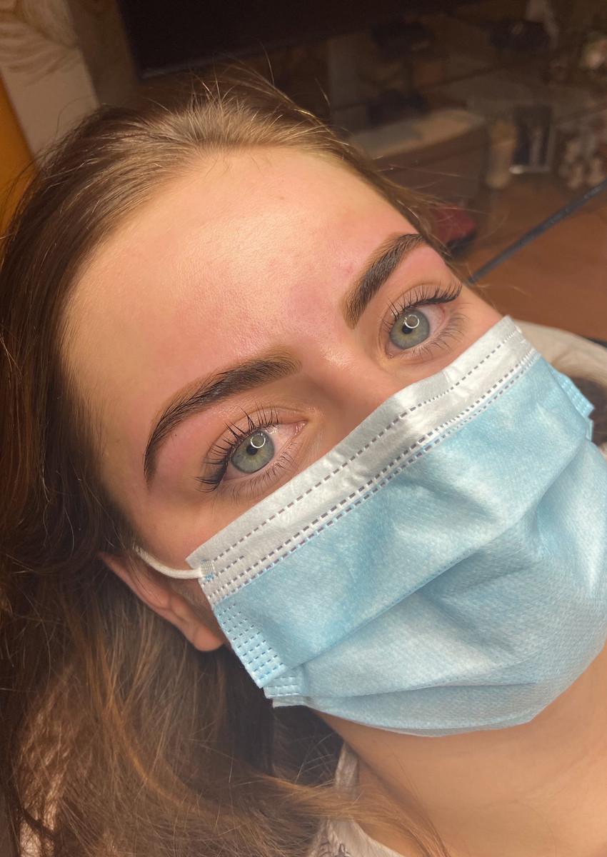 HD Brow Sculpt result